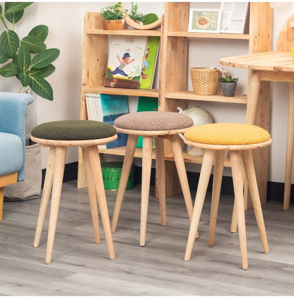 ラウンドスツールIIMU NATURAL SIGNATURE 3875AS 木製スツール ウッドスツール スツール材 木目 シンプル おしゃれ 北欧 木製椅子 ウッドチェア リビング 丸椅子 チェア いす イス 椅子 ミニスツール(代引不可)
