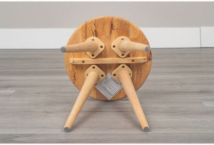 ラウンドスツールIIGYJ NATURAL SIGNATURE 3875AS 木製スツール ウッドスツール スツール材 木目 シンプル おしゃれ 北欧 木製椅子 ウッドチェア リビング 丸椅子 チェア いす イス 椅子 ミニスツール(代引不可)