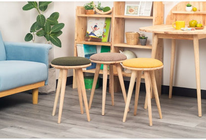 ラウンドスツールIIGYJ NATURAL SIGNATURE 3875AS 木製スツール ウッドスツール スツール材 木目 シンプル おしゃれ 北欧 木製椅子 ウッドチェア リビング 丸椅子 チェア いす イス 椅子 ミニスツール(代引不可)