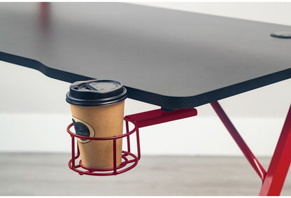 ゲーミングデスク フェレス RE/BK インテリア デスク パソコンデスク 机 テレワーク 書斎デスク 学習机 PCデスク 勉強机 学習デスク オフィスデスク(代引不可)