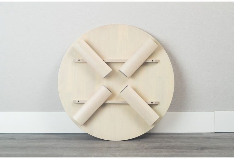 80円形折脚テーブル バーグII WH 折りたたみセンターテーブル折りたたみテーブル ローテーブル 折りたたみ テーブル 折りたたみデスク デスク センターテーブル リビングテーブル 折り畳み 折畳み(代引不可)