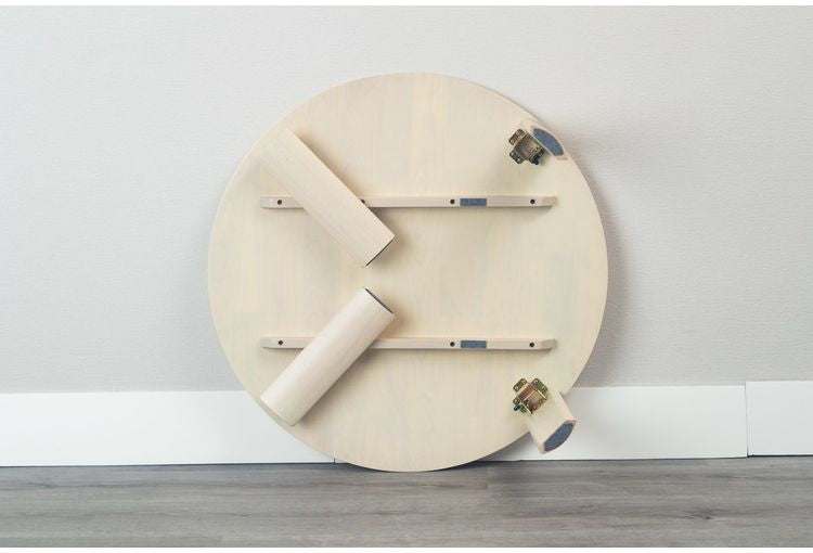 80円形折脚テーブル バーグII WH 折りたたみセンターテーブル折りたたみテーブル ローテーブル 折りたたみ テーブル 折りたたみデスク デスク センターテーブル リビングテーブル 折り畳み 折畳み(代引不可)