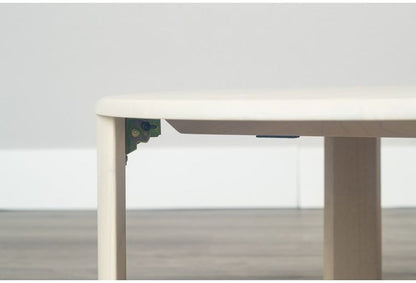 80円形折脚テーブル バーグII WH 折りたたみセンターテーブル折りたたみテーブル ローテーブル 折りたたみ テーブル 折りたたみデスク デスク センターテーブル リビングテーブル 折り畳み 折畳み(代引不可)