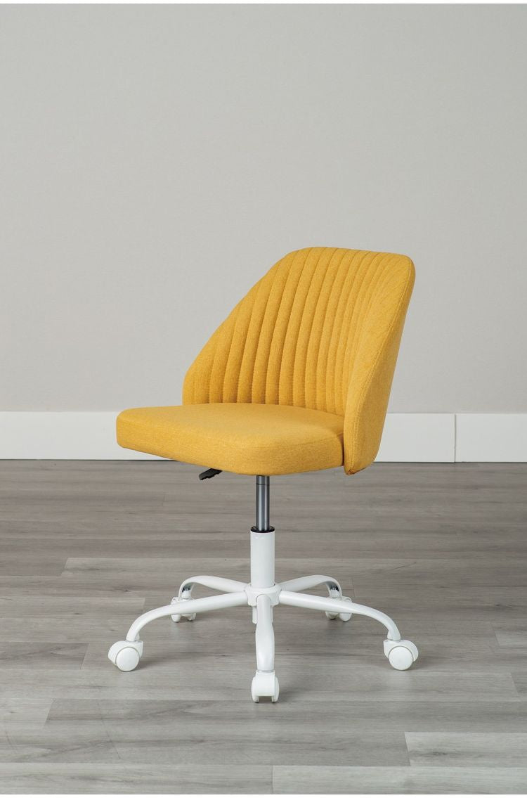 ガス圧チェアー シェル YE デスクチェア おしゃれ 昇降式 ソフトレザー オフィスチェア イス PCチェア 学習チェア ワークチェア 事務椅子 いす 椅子 チェア チェアー(代引不可)