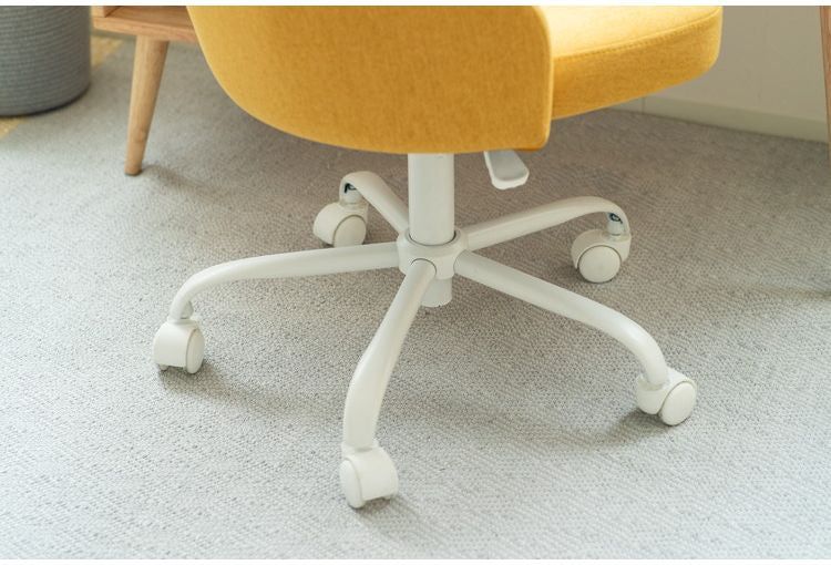 ガス圧チェアー シェル YE デスクチェア おしゃれ 昇降式 ソフトレザー オフィスチェア イス PCチェア 学習チェア ワークチェア 事務椅子 いす 椅子 チェア チェアー(代引不可)