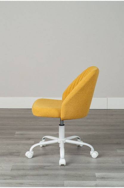 ガス圧チェアー シェル YE デスクチェア おしゃれ 昇降式 ソフトレザー オフィスチェア イス PCチェア 学習チェア ワークチェア 事務椅子 いす 椅子 チェア チェアー(代引不可)