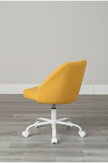 ガス圧チェアー シェル YE デスクチェア おしゃれ 昇降式 ソフトレザー オフィスチェア イス PCチェア 学習チェア ワークチェア 事務椅子 いす 椅子 チェア チェアー(代引不可)