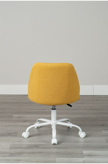 ガス圧チェアー シェル YE デスクチェア おしゃれ 昇降式 ソフトレザー オフィスチェア イス PCチェア 学習チェア ワークチェア 事務椅子 いす 椅子 チェア チェアー(代引不可)