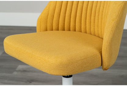 ガス圧チェアー シェル YE デスクチェア おしゃれ 昇降式 ソフトレザー オフィスチェア イス PCチェア 学習チェア ワークチェア 事務椅子 いす 椅子 チェア チェアー(代引不可)