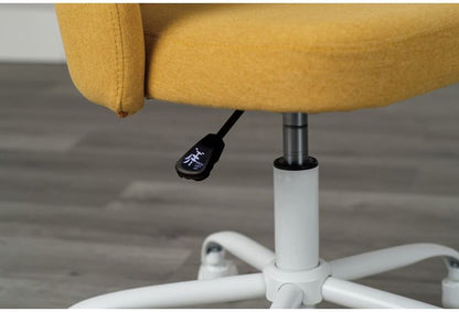 ガス圧チェアー シェル YE デスクチェア おしゃれ 昇降式 ソフトレザー オフィスチェア イス PCチェア 学習チェア ワークチェア 事務椅子 いす 椅子 チェア チェアー(代引不可)