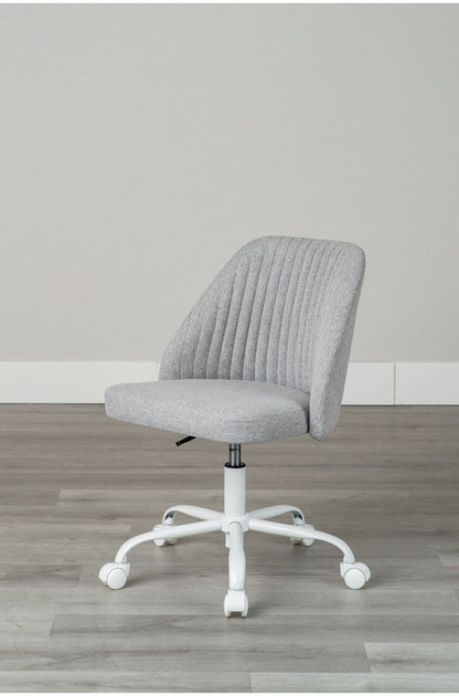 ガス圧チェアー シェル GY デスクチェア おしゃれ 昇降式 ソフトレザー オフィスチェア イス PCチェア 学習チェア ワークチェア 事務椅子 いす 椅子 チェア チェアー(代引不可)