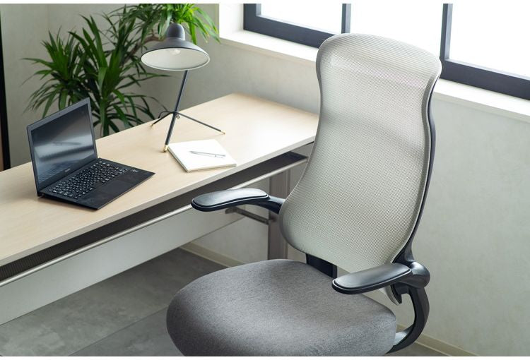 ガス圧チェアー フェイト GY デスクチェア おしゃれ 昇降式 ソフトレザー オフィスチェア イス PCチェア 学習チェア ワークチェア 事務椅子 いす 椅子 チェア チェアー(代引不可)