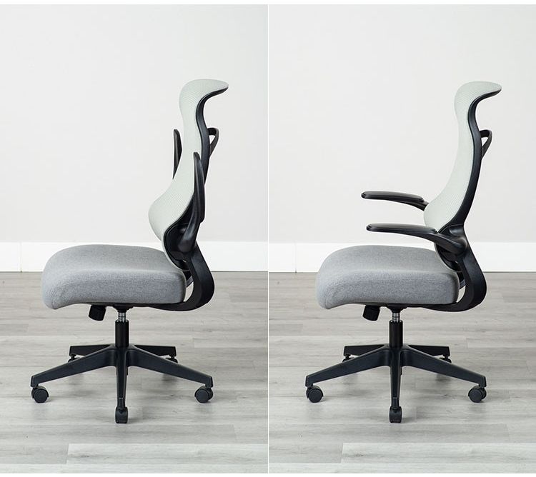 ガス圧チェアー フェイト GY デスクチェア おしゃれ 昇降式 ソフトレザー オフィスチェア イス PCチェア 学習チェア ワークチェア 事務椅子 いす 椅子 チェア チェアー(代引不可)