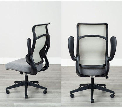 ガス圧チェアー フェイト GY デスクチェア おしゃれ 昇降式 ソフトレザー オフィスチェア イス PCチェア 学習チェア ワークチェア 事務椅子 いす 椅子 チェア チェアー(代引不可)