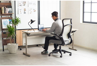 ガス圧チェアー フェイト GY デスクチェア おしゃれ 昇降式 ソフトレザー オフィスチェア イス PCチェア 学習チェア ワークチェア 事務椅子 いす 椅子 チェア チェアー(代引不可)