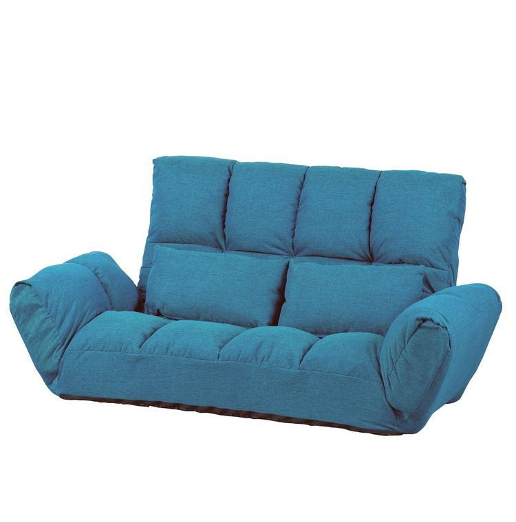 カウチソファー ファクトIV BL ソファ ソファー 2人掛け コンパクト リクライニング シンプル カウチソファ フロアソファ ローソファ 二人掛 一人掛け(代引不可)