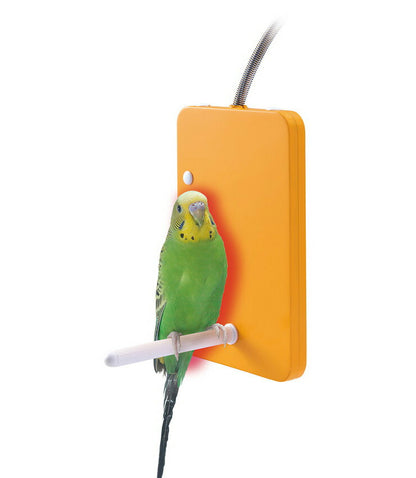マルカン minimal LAND ほっととり暖 寄りそいヒーター Lサイズ とまり木付き 鳥用ヒーター 鳥用品 小鳥 止まり木 暖房 寒さ対策