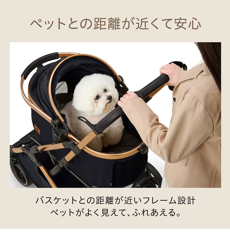 ジェックス OSOTO GRACE RCII ペットカート カート キャリー バスケット取り外し 着脱式 折りたたみ コンパクト バギー ハウス オソト グレース 通院 お出かけ お散歩 旅行 犬用 小型犬 猫用 多頭 GEX