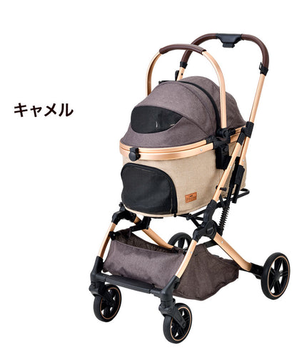 ジェックス OSOTO GRACE RCII ペットカート カート キャリー バスケット取り外し 着脱式 折りたたみ コンパクト バギー ハウス オソト グレース 通院 お出かけ お散歩 旅行 犬用 小型犬 猫用 多頭 GEX