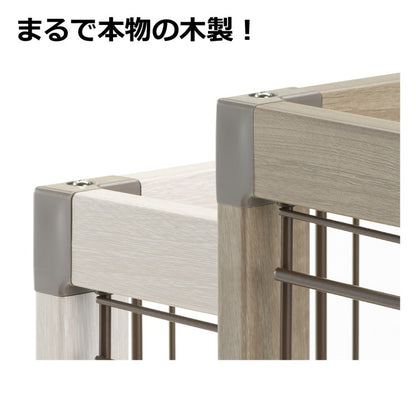 リッチェル サークル ケージ 110x60cm 高さ55cm 小型犬用 アルミフレームペットサークル 110-60 ゲージ ペットサークル スライドドア キズが付きにくい 犬 いぬ ペット用 Richell