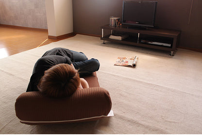 ごろ寝座椅子 座椅子 肘 チェア チェアー いす イス 椅子 リビング パーソナルチェア TV 読書 5段階リクライニング 高座椅子(代引不可)