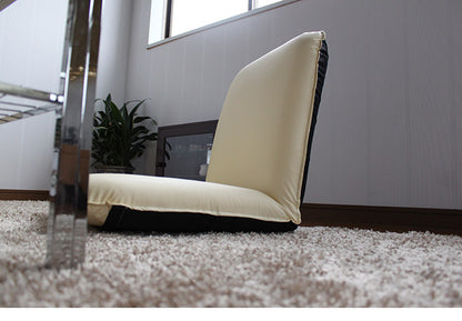 フラット座椅子 5段階 レザー 座椅子 肘 チェア チェアー いす イス 椅子 リビング パーソナルチェア コンパクト シンプル コンパクト ローデスク 読書 TV 持ち運び(代引不可)