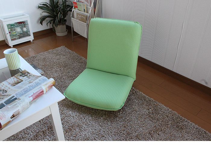 フラット座椅子 5段階 ワッフル 座椅子 肘 チェア チェアー いす イス 椅子 リビング パーソナルチェア コンパクト シンプル コンパクト ローデスク 読書 TV 持ち運び(代引不可)