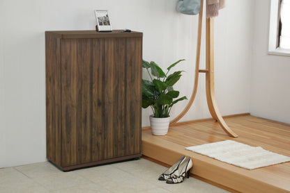 シューズボックス 木製扉 下駄箱 幅60cm シューズラック シューズボックス 靴箱 玄関収納 靴収納 靴入れ シューズBOX 収納 木製 家具 シンプル 可動棚(代引不可)