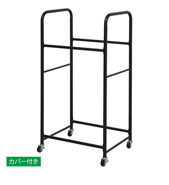 タイヤラック カバー付 収納 収納家具 ラック 収納棚 棚 タイヤラック カバー キャスター付き タイヤ収納ラック タイヤ4本 コンパクト ゴム入カバー(代引不可)