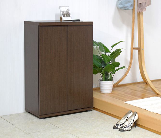 シューズボックス 木製扉 幅60cm 下駄箱 靴箱 木製扉シューズボックス げた箱 シューズラック 扉付き 玄関収納(代引不可)