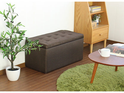 収納スツール ワイド スツール 収納 ファブリック シンプル ナチュラル オットマン 収納スツール ベンチ チェア イス いす 椅子 おもちゃ箱 ふた付き ローソファ ボックススツール 収納付き(代引不可)