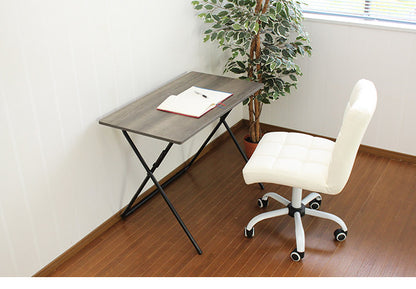 折りたたみ木製テーブル ハイタイプ デスク パソコンデスク 机 テレワーク 書斎デスク 学習机 PCデスク 勉強机 学習デスク オフィスデスク 折りたたみデスク 折りたたみ机 パソコン作業 作業台(代引不可)