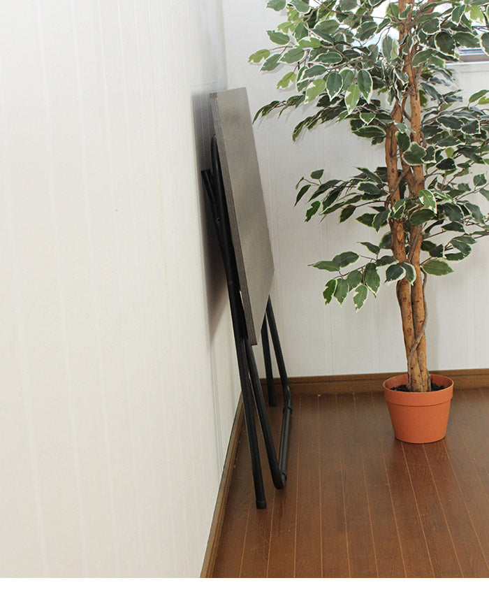 折りたたみ木製テーブル ハイタイプ デスク パソコンデスク 机 テレワーク 書斎デスク 学習机 PCデスク 勉強机 学習デスク オフィスデスク 折りたたみデスク 折りたたみ机 パソコン作業 作業台(代引不可)