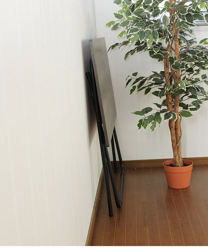 折りたたみ木製テーブル ハイタイプ デスク パソコンデスク 机 テレワーク 書斎デスク 学習机 PCデスク 勉強机 学習デスク オフィスデスク 折りたたみデスク 折りたたみ机 パソコン作業 作業台(代引不可)