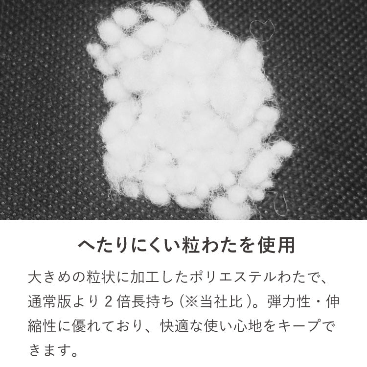 ヌードクッション 40×40 2個セット 高耐久 長持ち 日本製 洗える ふかふか 肉厚 中身 中材 国産 洗えるクッション ウォッシャブル 清潔 セット