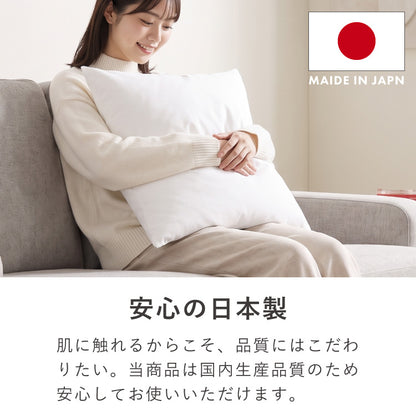 ヌードクッション 40×40 2個セット 高耐久 長持ち 日本製 洗える ふかふか 肉厚 中身 中材 国産 洗えるクッション ウォッシャブル 清潔 セット