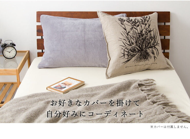 2個組 フェザー クッション 45×45cm ホテルクッション ヌードクッション クッション ホテル仕様 クッション中身 背当て 座布団 羽根 羽 綿100% 天然素材 中材 中身 中芯 無地 おしゃれ