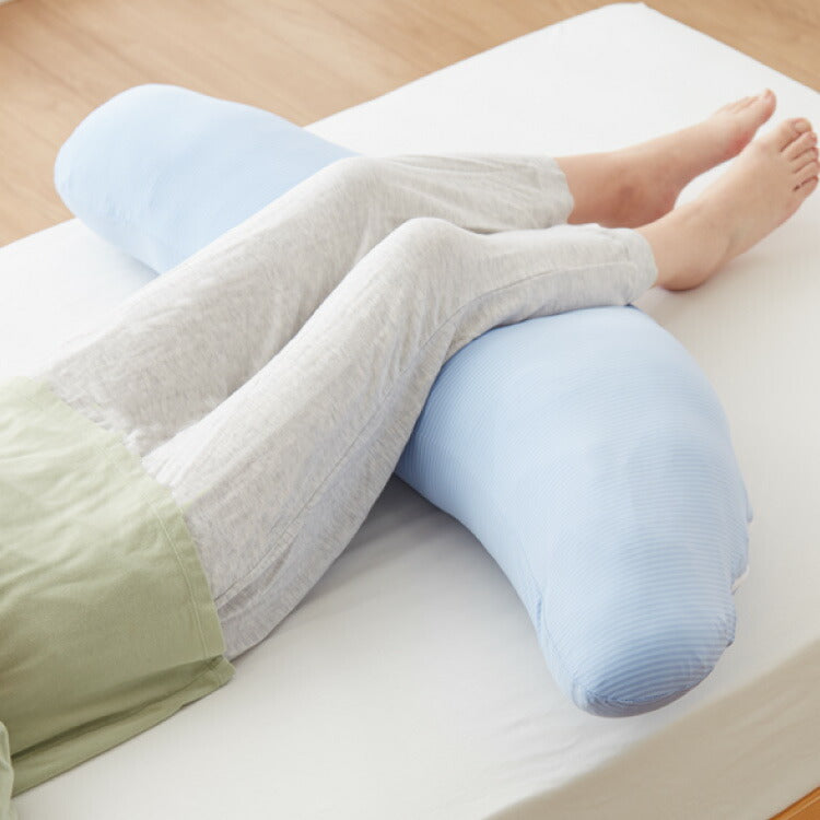 接触冷感抱き枕 日本製 Lサイズ ジャンボ 抱き枕 抱きまくら テイジン中綿使用 接触冷感カバー付き 涼しい ひんやり 大きい 妊婦