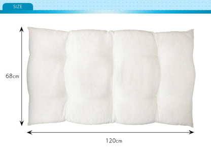 長座布団 日本製 68×120 テイジン製中綿使用 TEIJIN 帝人 ヌード 無地 おしゃれ 洗える ウォッシャブル 国産 単品 座布団 クッション ごろ寝マット ヌードクッション お昼寝マット 敷布団 クッション中材