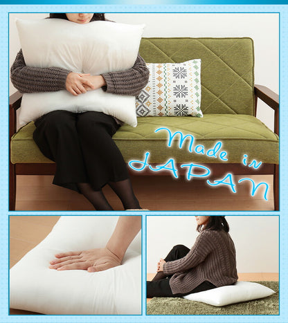 座布団 日本製 55×59 2個組 テイジン製中綿使用 ヌード座布団 クッション 洗える 国産 セット