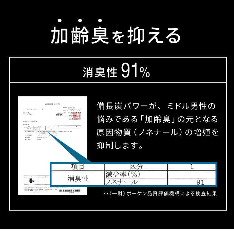 カバー付き 男の枕 まくら 備長炭パイプ 加齢臭 に効く 日本製 洗える 43×63 高め パイプ 男性向け 臭い 彼氏 父 お父さん 父の日 プレゼント ギフト ピロー 消臭 国産 セット