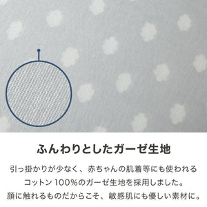日本製 ダブルガーゼ枕カバー 35×50cm 二重ガーゼ 丸洗い 洗濯可能 洗える 綿100% ファスナー 枕カバー まくらカバー マクラカバー おすすめ かわいい おしゃれ 子ども 子供