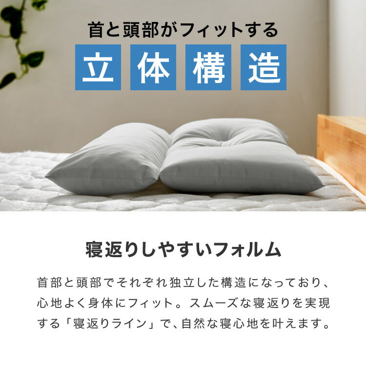 ストレートネック対策枕 plus+ 日本製 まくら 肩こり 首こり 高さ調整枕 洗える 丸洗い 整体師推奨 いびき対策 安眠枕 頸椎安定型 頸椎サポート 快眠枕 パイプ枕 頭痛 寝返り ギフト プレゼント マクラ 国産