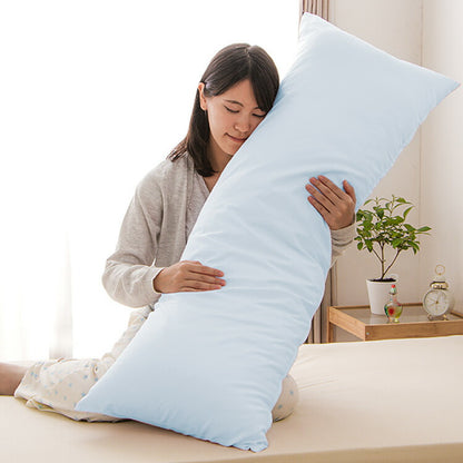 ひんやり接触冷感抱き枕 日本製 43×120cm ストレート抱き枕 抱きまくら テイジン中綿使用 接触冷感カバー付き 涼しい ひんやり
