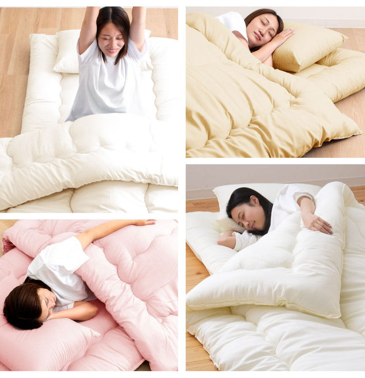 木綿わた 和風 掛け布団 ダブルロング 2.6kg 日本製 綿混 掛け布団 ダブル ロング 国産 綿わた布団 綿混ふとん 掛け 選べる 綿100% 肌に優しい 蒸れない 吸湿性(代引不可)