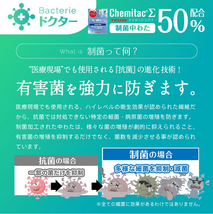 洗える 制菌 掛け布団 セミダブルロング 2.2kg 日本製 制菌 掛け布団 セミダブル ロング 全性もバッチリ 子供用 掛け布団に 在宅医療に 病原菌対策に(代引不可)