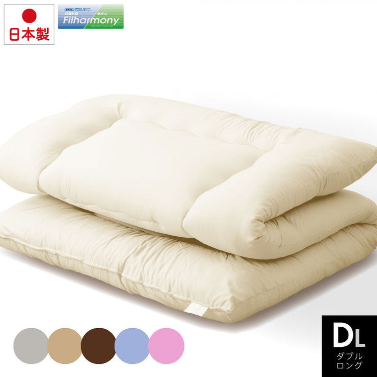 かるふわ 防ダニ 敷布団 ダブルロング 日本製 防ダニ抗菌 敷き布団(固綿無し) ダブル ロング 国産 日本製 洗える しき布団 抗菌 防臭 防ダニ 敷き布団(代引不可)