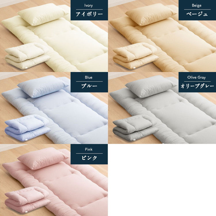 木綿わた 和風 敷布団 セミダブルロング 日本製 綿混 敷き布団(固綿入り) セミダブル ロング 国産 綿布団 敷き布団 綿わた布団 綿混ふとん 敷き(代引不可)