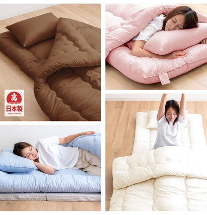 防ダニ 抗菌 かるふわ 布団3点セット シングルロング 日本製 防ダニ抗菌 布団3点セット(固綿なし) シングル ロング 布団セット 敷布団 シングルロング 布団干し ふとんセット(代引不可)