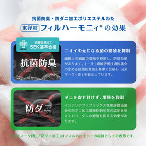 防ダニ 抗菌 固綿入り 布団3点セット シングルロング 日本製 防ダニ抗菌 布団3点セット(固綿入り) シングル ロング 布団セット 敷布団 シングルロング 布団干し ふとんセット(代引不可)